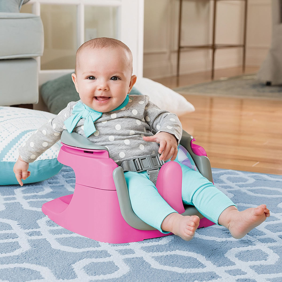 Summer Infant Deluxe 4-in-1 SuperSeat - Pink