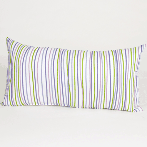 Sweet Potato LuLu Stripe Rectangular Pillow