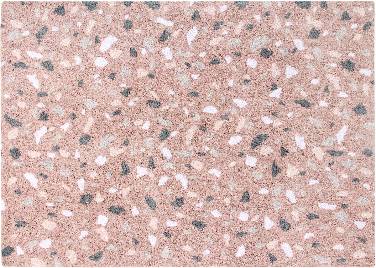 Lorena Canals Terrazzo Rug - Rose Quartz (4' 7'' x 6' 7'')