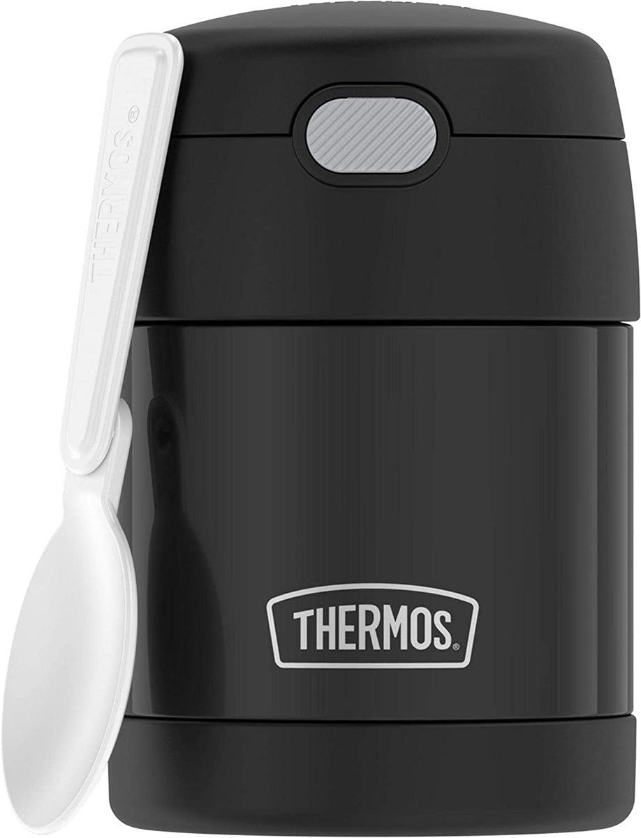 Thermos FUNtainer Stainless Steel Food Jar, 10oz - Matte Black