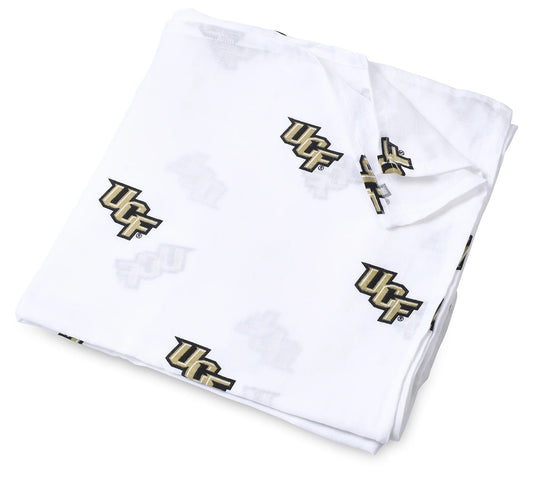 Three Little Anchors College Swaddle Blanket - Central Florida Golden Knights