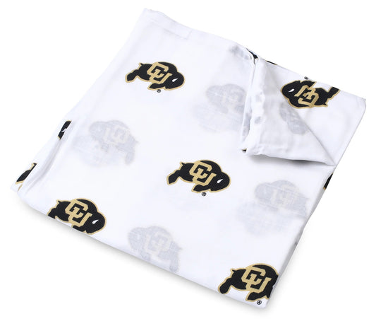 Three Little Anchors College Swaddle Blanket - Colorado Buffaloes