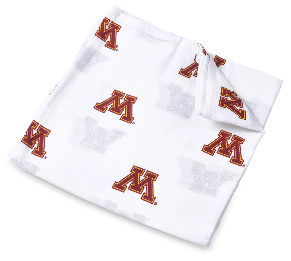 Three Little Anchors College Swaddle Blanket - Minnesota Golden Gophers