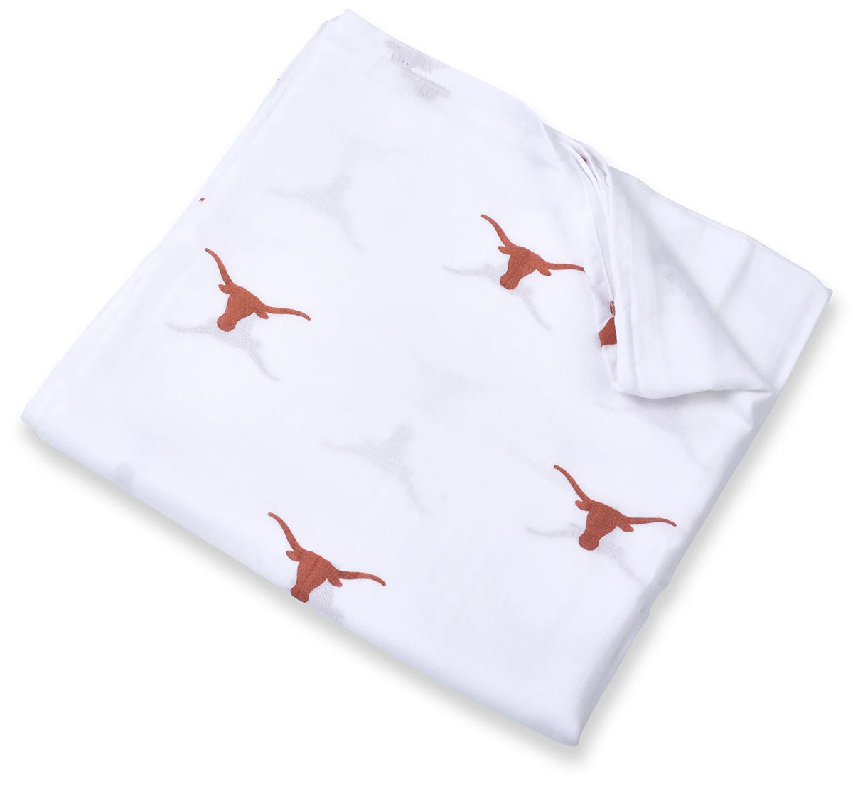 Three Little Anchors College Swaddle Blanket - Texas Longhorns