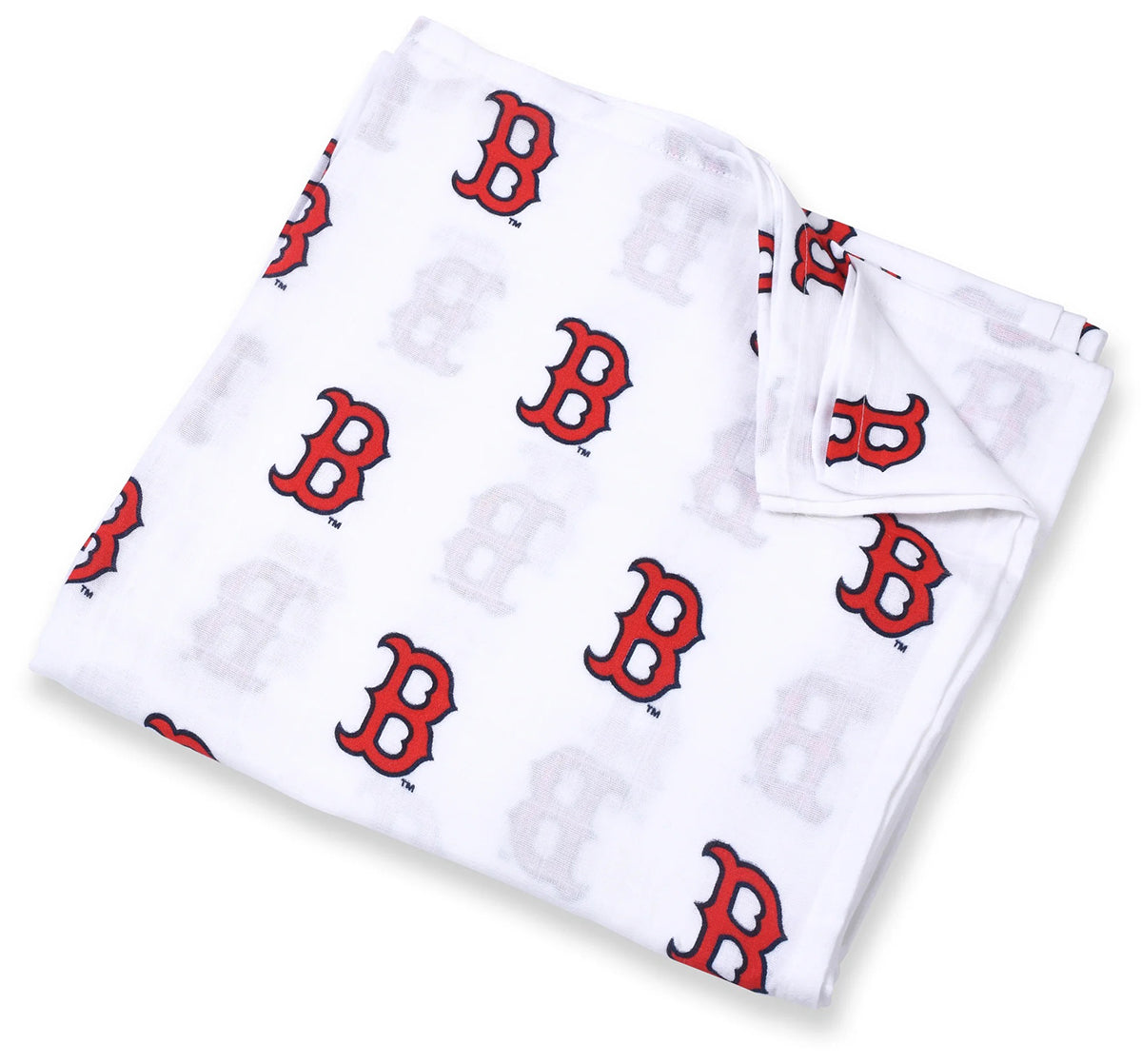 Three Little Anchors MLB Swaddle Blanket - Boston Red Sox