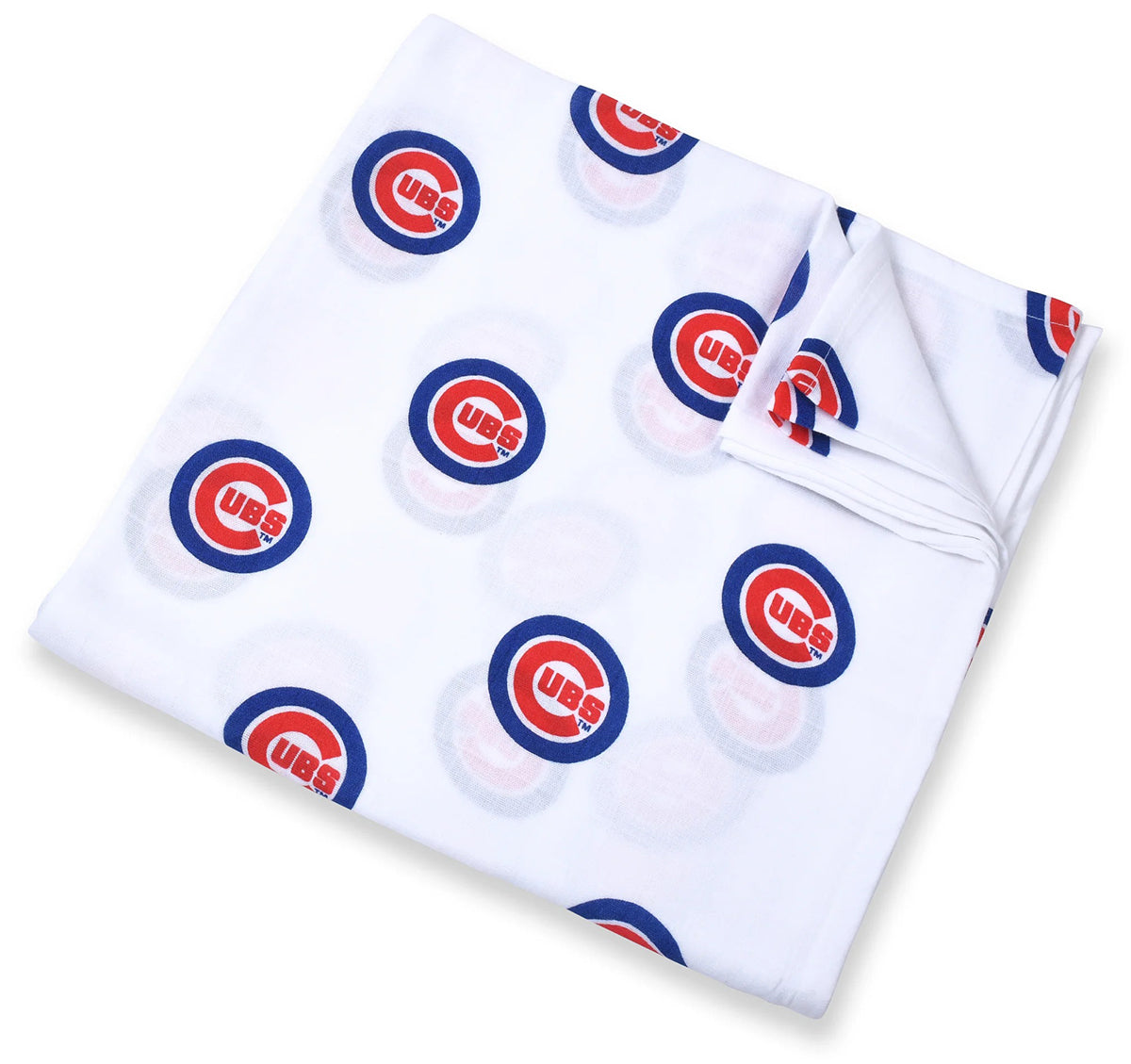 Three Little Anchors MLB Swaddle Blanket - Chicago Cubs