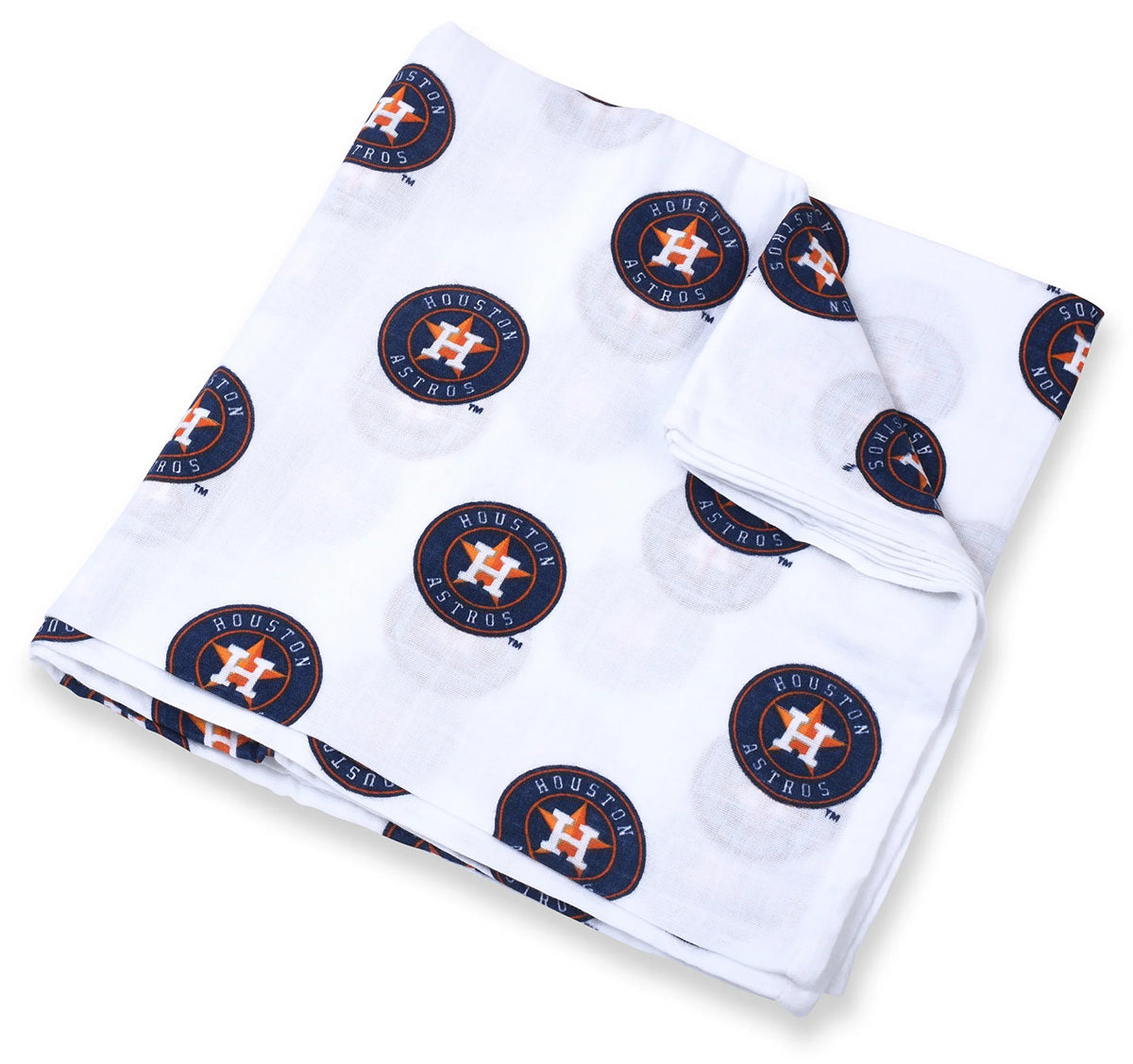 Three Little Anchors MLB Swaddle Blanket - Houston Astros