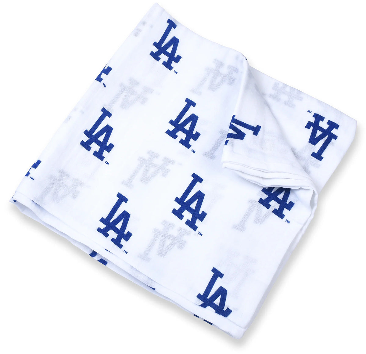 Three Little Anchors MLB Swaddle Blanket - Los Angeles Dodgers