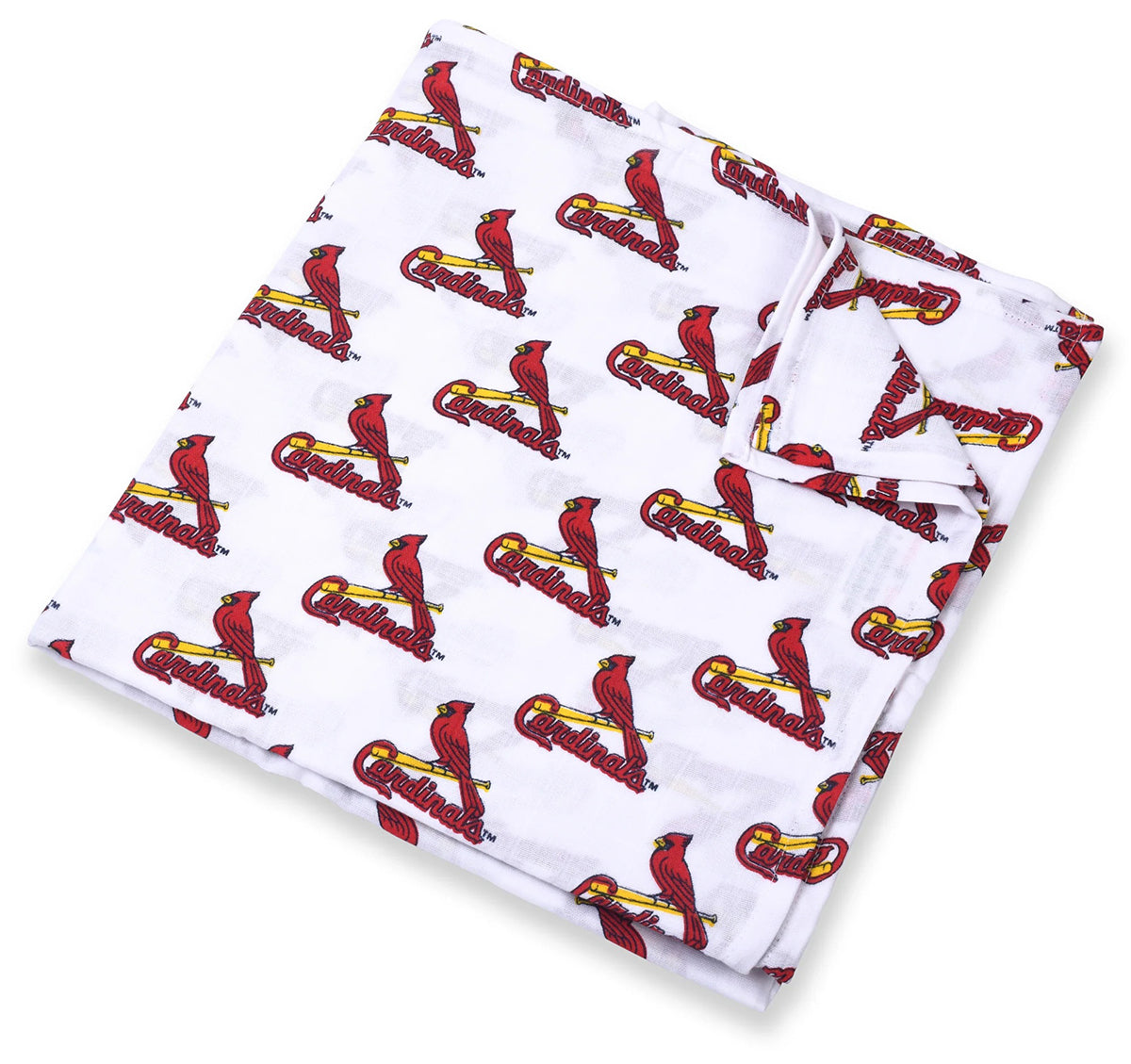 Three Little Anchors MLB Swaddle Blanket - St Louis Cardinals