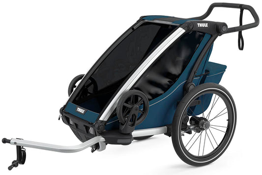 Thule Chariot Cross 1 Multisport Trailer + Stroller - Majolica Blue