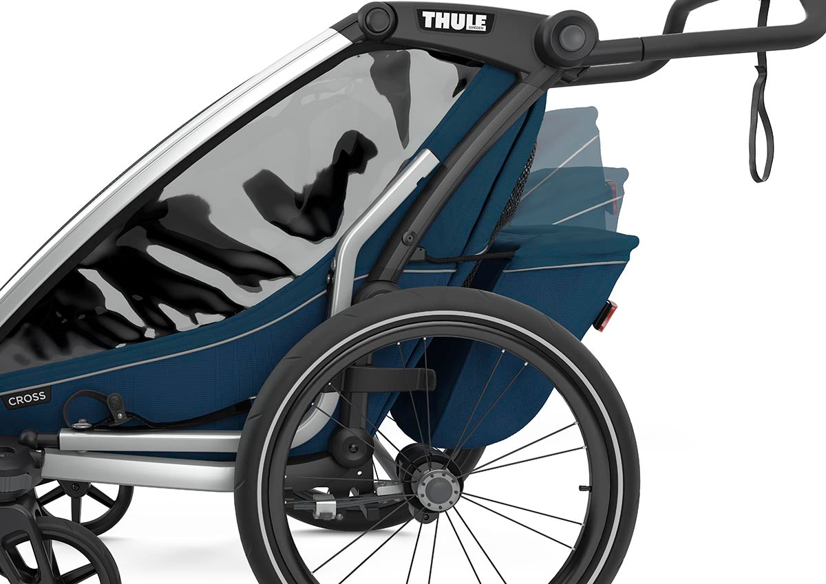 Thule Chariot Cross 1 Multisport Trailer + Stroller - Majolica Blue