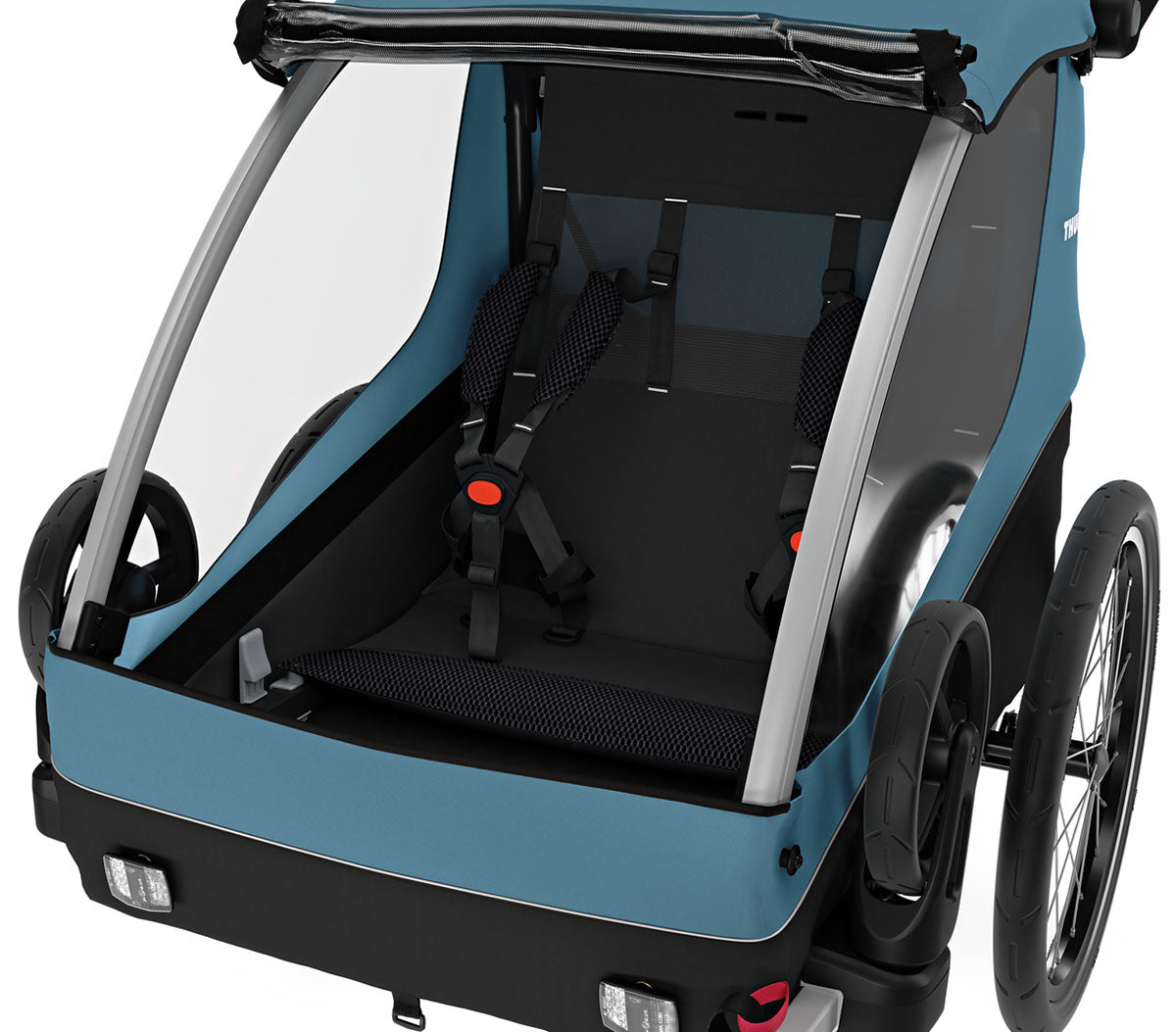 Thule Courier Bicycle Trailer + Stroller - Aegean Blue