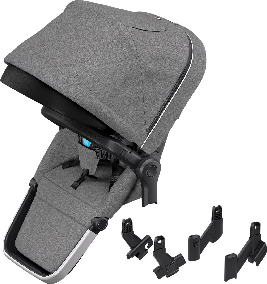 Thule Sleek Sibling Seat - Grey Melange