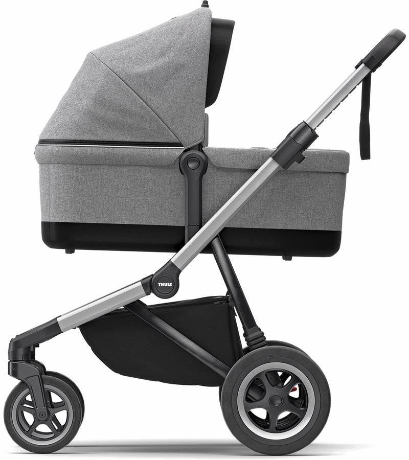 Thule Sleek Stroller + Accessory Set - Grey Melange