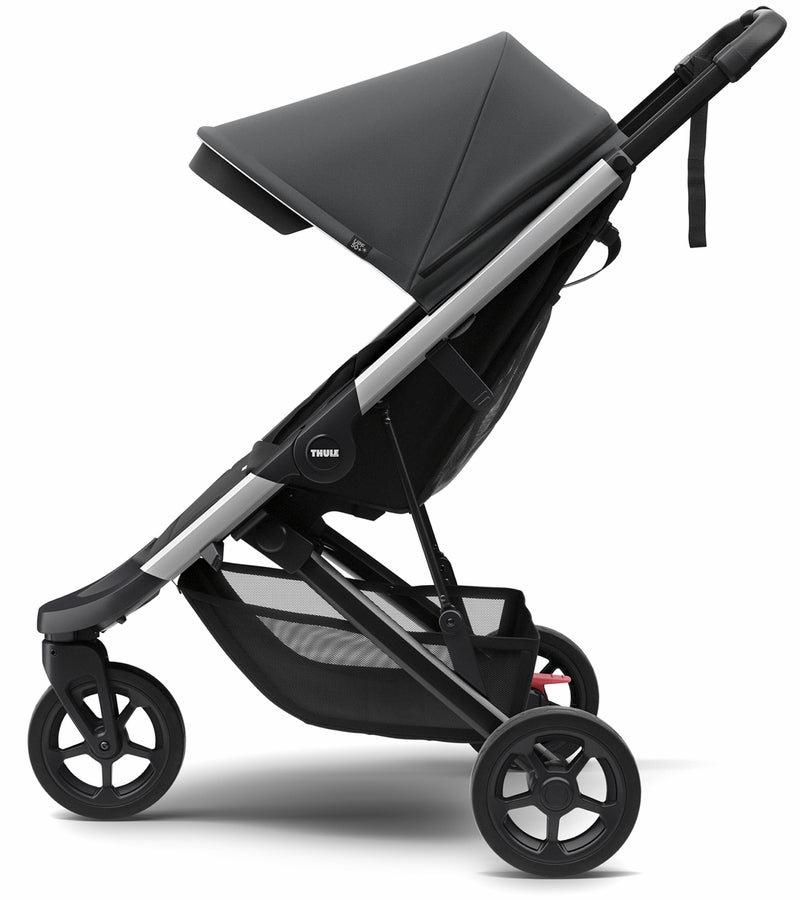 Thule Spring Stroller + Cup Holder Bundle - Shadow Grey