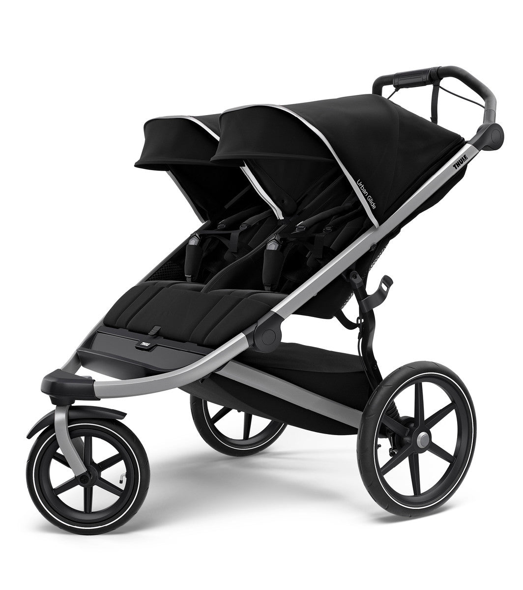 Thule Urban Glide 2 Double Jogger Stroller - Jet Black