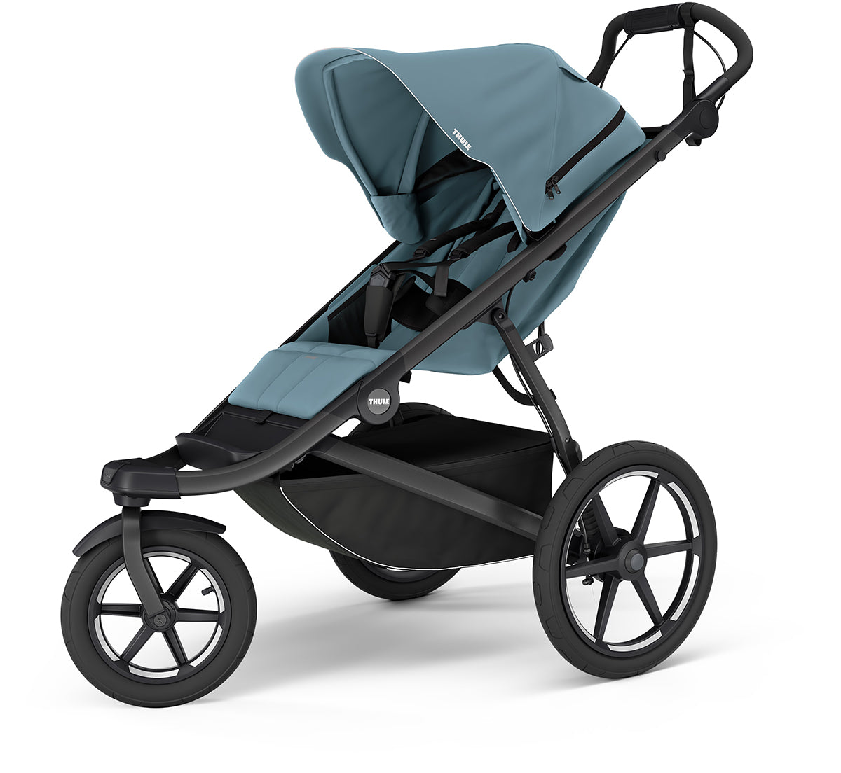 Thule Urban Glide 3 Single Jogging Stroller - Mid-Blue