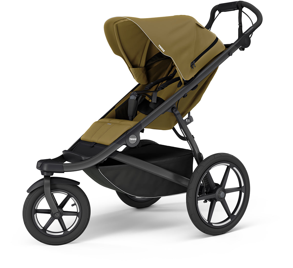 Thule Urban Glide 3 Single Jogging Stroller - Nutria Green