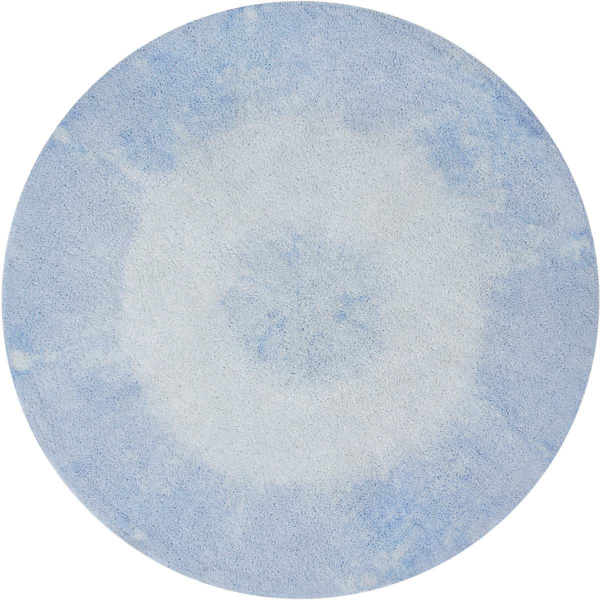 Lorena Canals Tie-Dye Rug - Soft Blue (4' 11'')