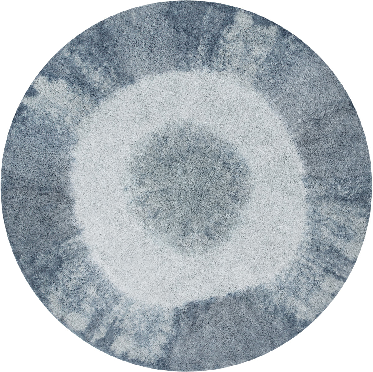 Lorena Canals Tie-Dye Rug - Vintage Blue (4' 11'')