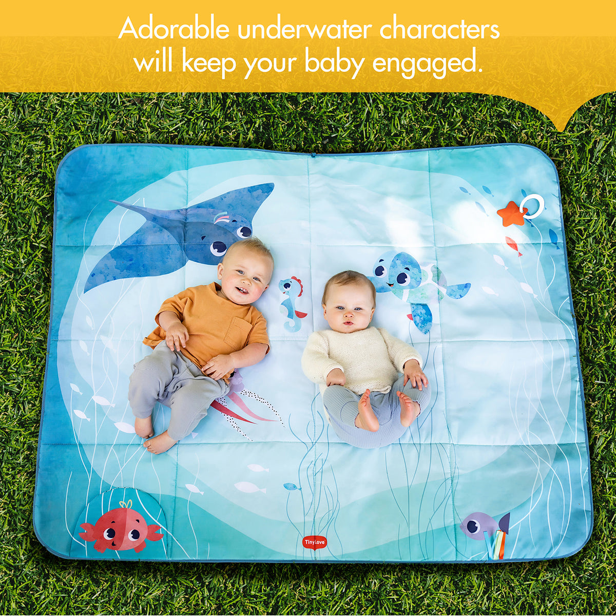 Tiny Love Outdoor Picnic Mat - Treasure The Ocean