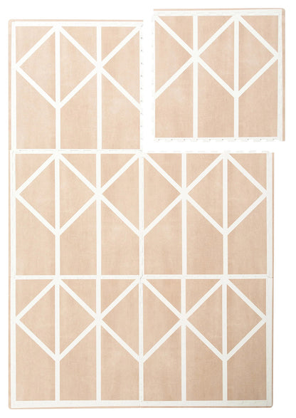 Toddlekind Printed Foam Puzzle Playmat - Nordic - Clay