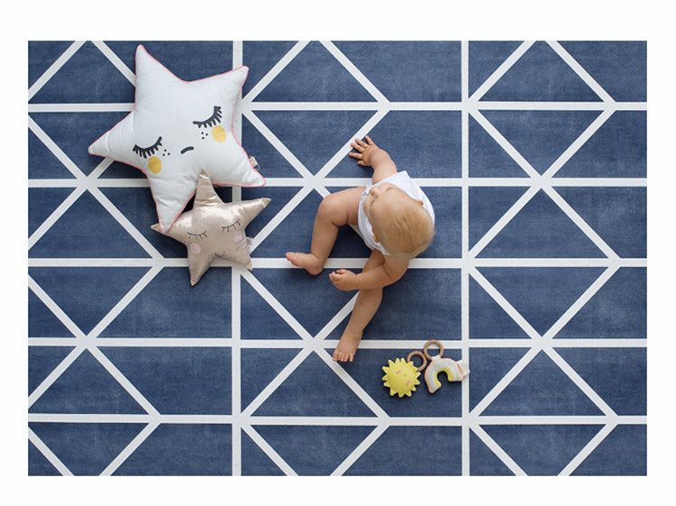 Toddlekind Printed Foam Puzzle Playmat - Nordic - Petroleum