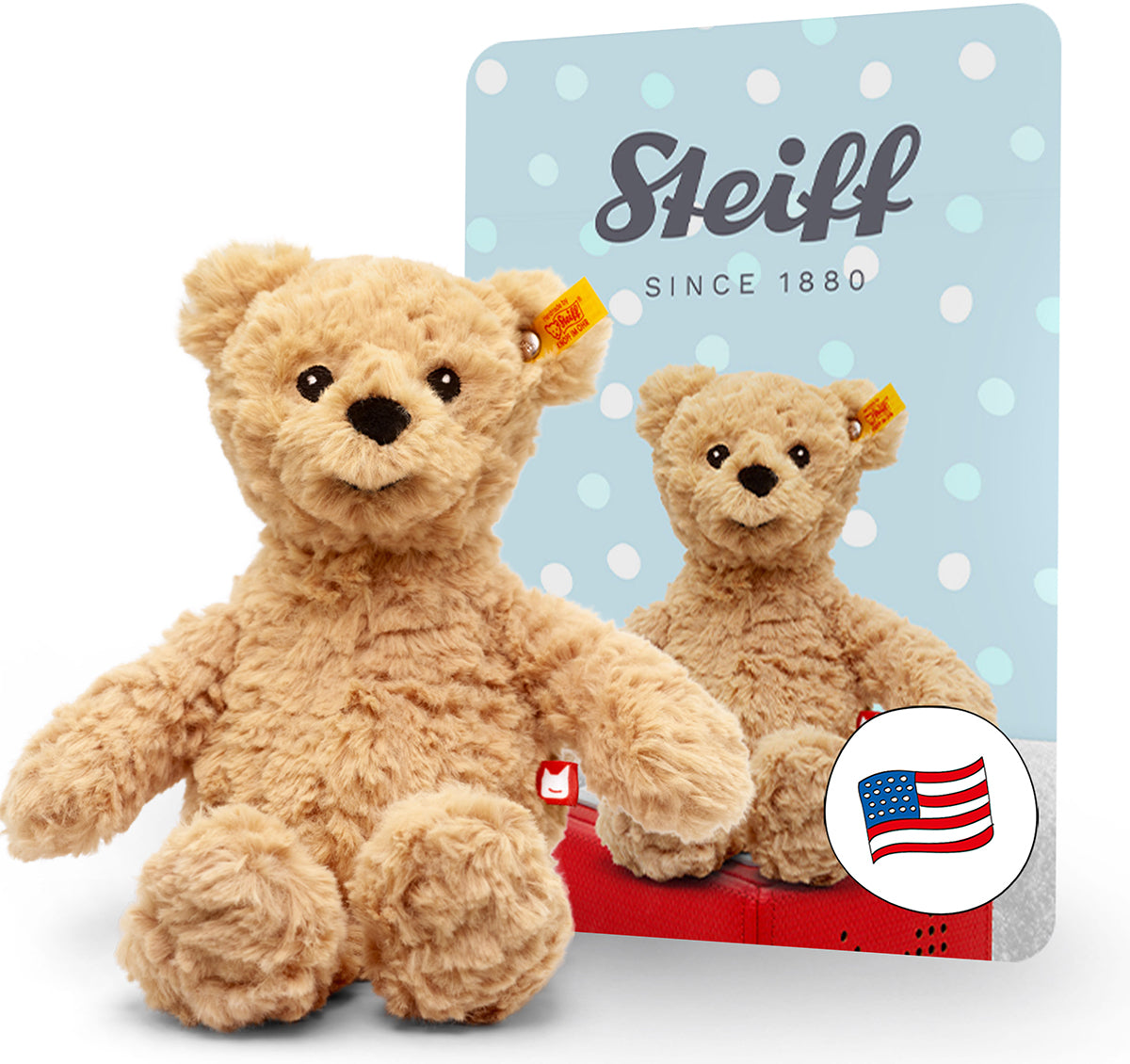 Tonies Steiff Soft Cuddly Friends: Jimmy Bear Audio Character (3-5y)