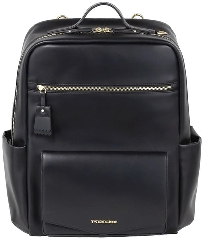 TWELVElittle Peek-a-boo Backpack - Black