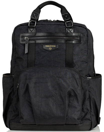 TWELVElittle Unisex Courage Backpack Diaper Bag - Black