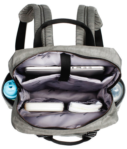 TWELVElittle Unisex Courage Backpack Diaper Bag  - Grey