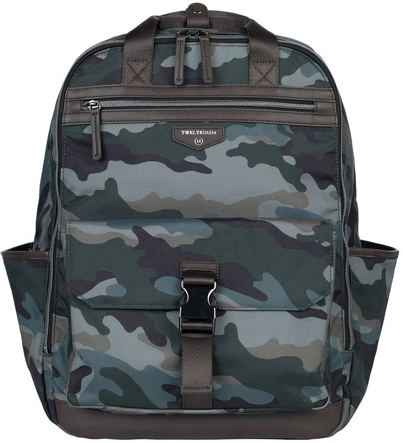 TWELVElittle Unisex Courage Backpack Diaper Bag 2.0 - Camo Print