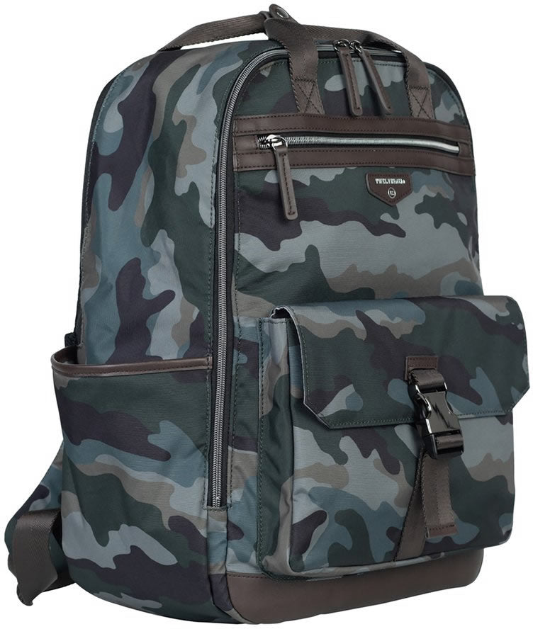 TWELVElittle Unisex Courage Backpack Diaper Bag 2.0 - Camo Print