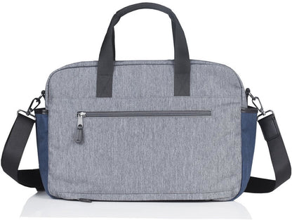 TWELVElittle Unisex Courage Satchel - Grey/Navy