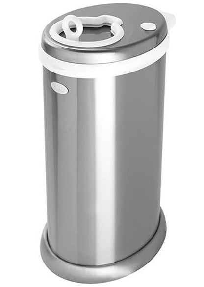 Ubbi Diaper Pail - Chome