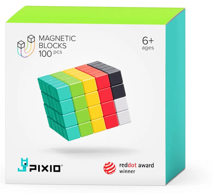 Ukidz PIXIO-100 Magnetic Blocks in 6 Colors