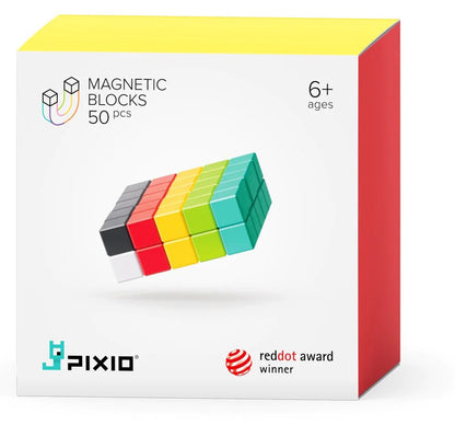 Ukidz PIXIO-50 Magnetic Blocks in 6 Colors