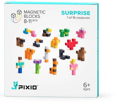 Ukidz PIXIO Surprise Creatures - up to 11 Magnetic Blocks