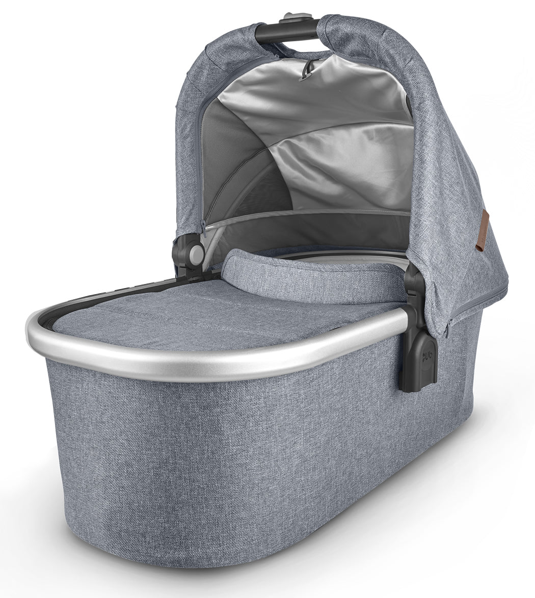 UPPAbaby Bassinet - Gregory (Blue Melange/Silver/Saddle Leather)