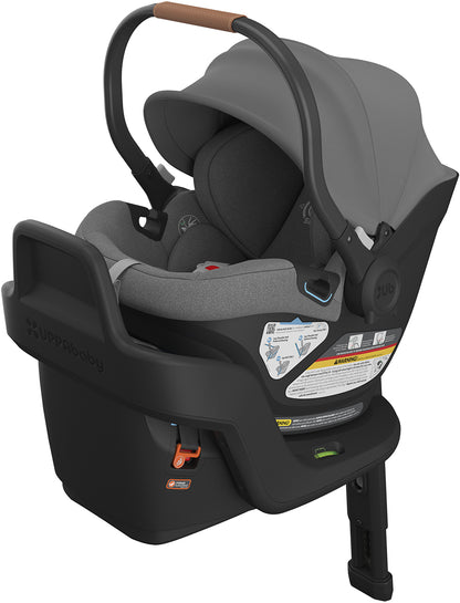 UPPAbaby Aria Lightweight Infant Car Seat - Greyson (Dark Grey)