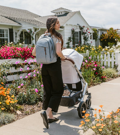 UPPAbaby Changing Backpack Diaper Bag - Gregory (Blue Melange)