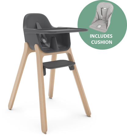 UPPAbaby Ciro High Chair + Cushion Bundle - Jake / Grey