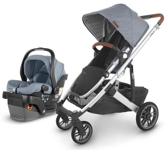 UPPAbaby CRUZ V2 + MESA V2 Travel System Bundle - Gregory / Gregory