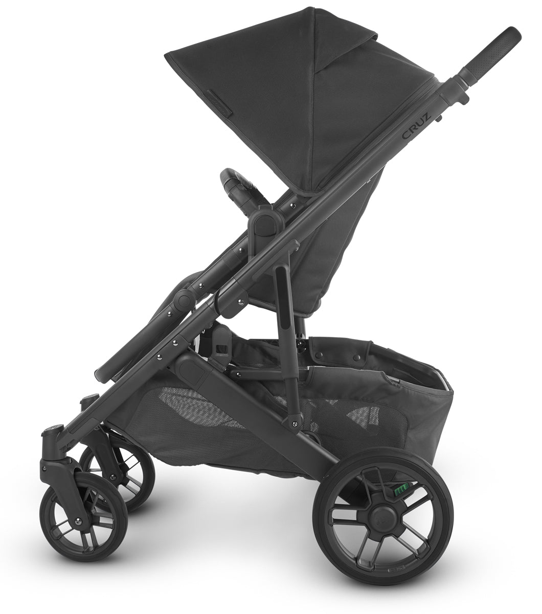 UPPAbaby Cruz V2 Stroller - Jake (Black/Carbon/Black Leather)