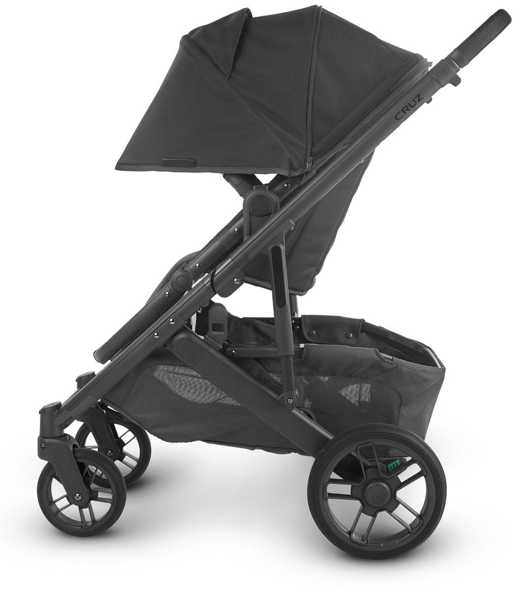 UPPAbaby Cruz V2 Stroller - Jake (Black/Carbon/Black Leather)