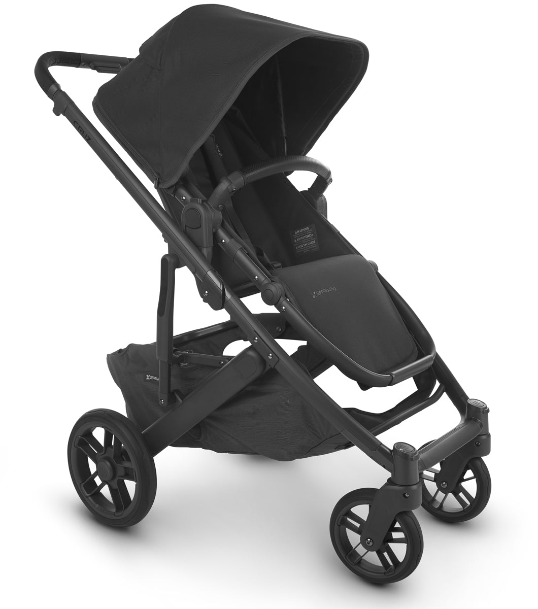 UPPAbaby Cruz V2 Stroller - Jake (Black/Carbon/Black Leather)