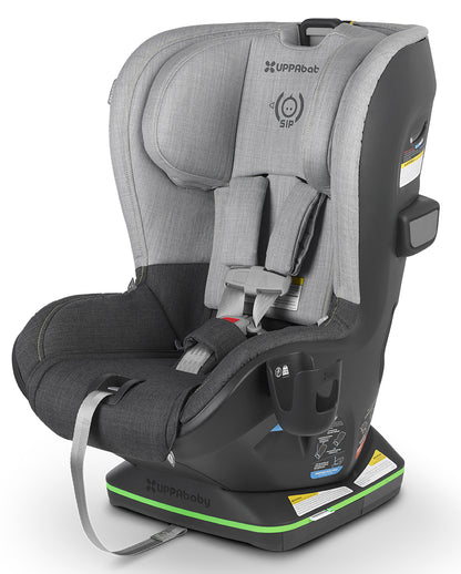 UPPAbaby KNOX Convertible Car Seat - Jordan (Charcoal Melange Wool with Citron Accent)