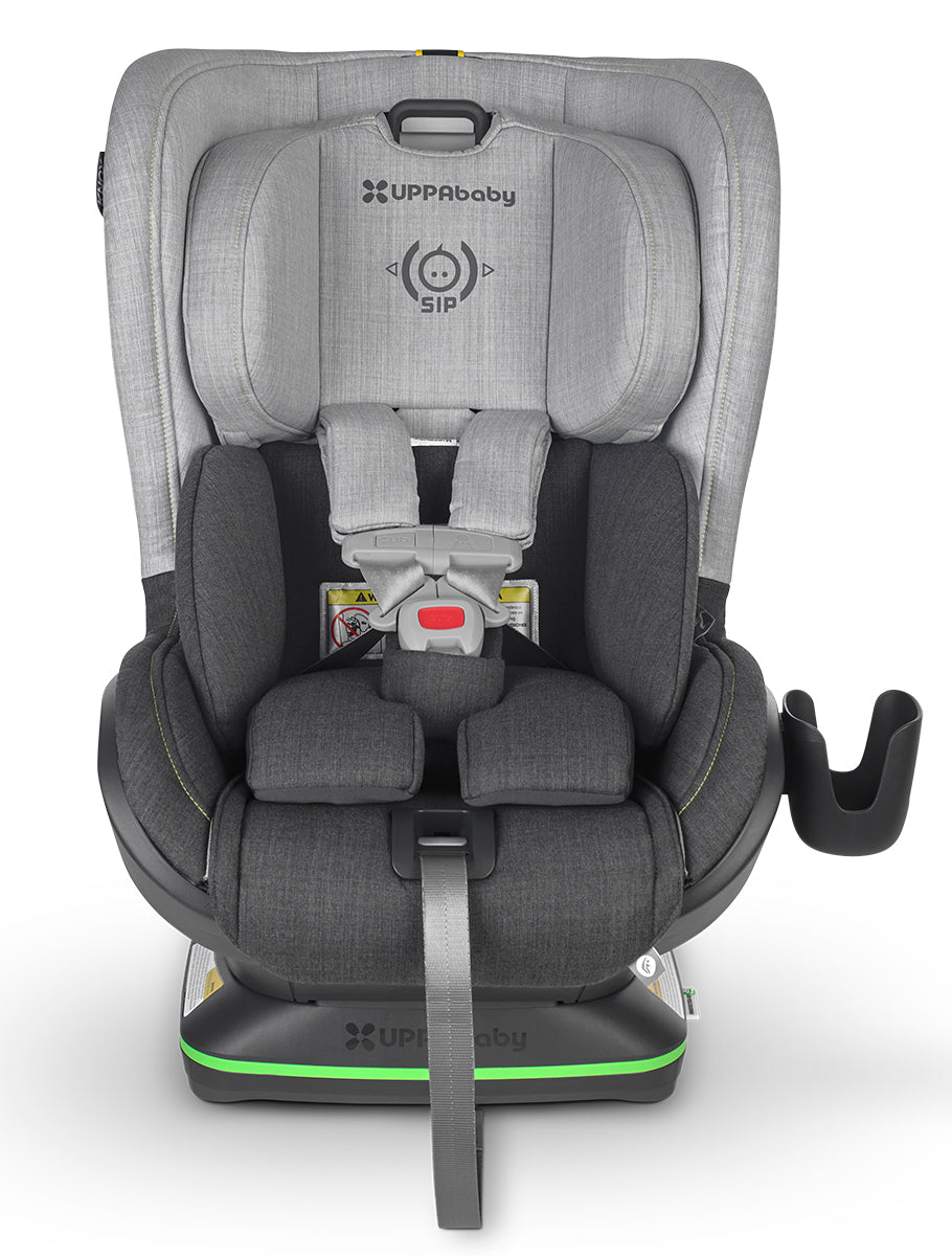 UPPAbaby KNOX Convertible Car Seat - Jordan (Charcoal Melange Wool with Citron Accent)