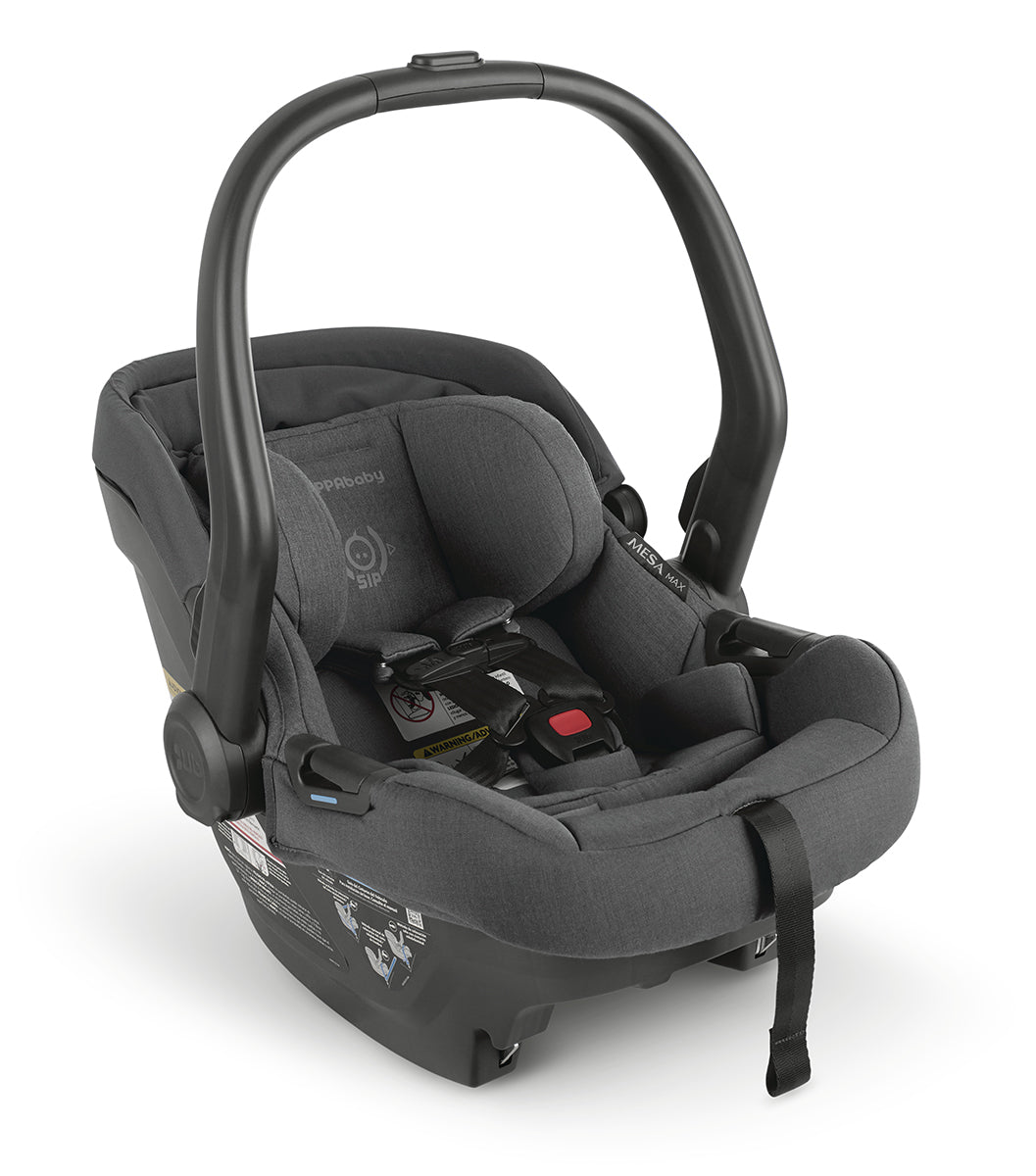 UPPAbaby MESA MAX Infant Car Seat with Load Leg and Anti-Rebound Bar - Anthony (White Grey Marl)