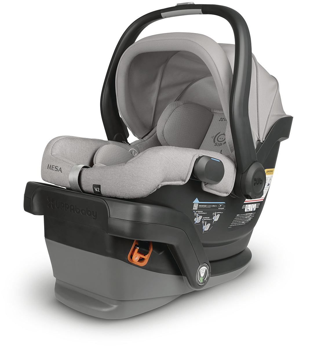 UPPAbaby MESA V2 Lightweight Infant Car Seat - Stella (Grey Melange)